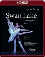 HD DVD / Чайковский - Лебединое Озеро / Tchaikovsky - Swan Lake / Nureyev, Letestu, Martinez, Paris Opera Ballet